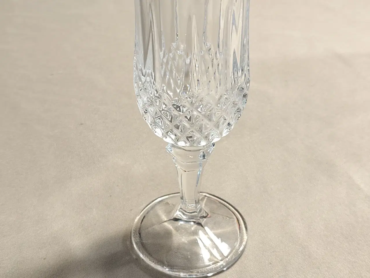 Billede 3 - Fransk champagnefløjte / glas