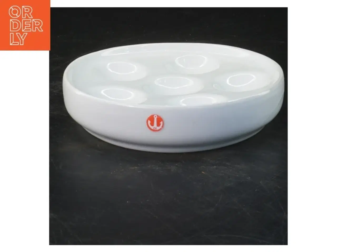 Billede 1 - Snegle tallerken ai porcelæn (str. Ø 14x3 cm)