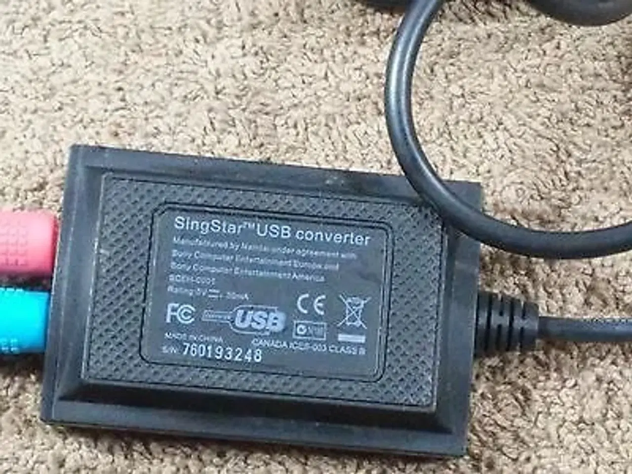 Billede 6 - Original Sony singstar mikrofoner + controller til