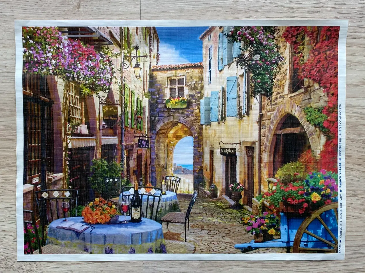 Billede 2 - French Village 1000 brikker