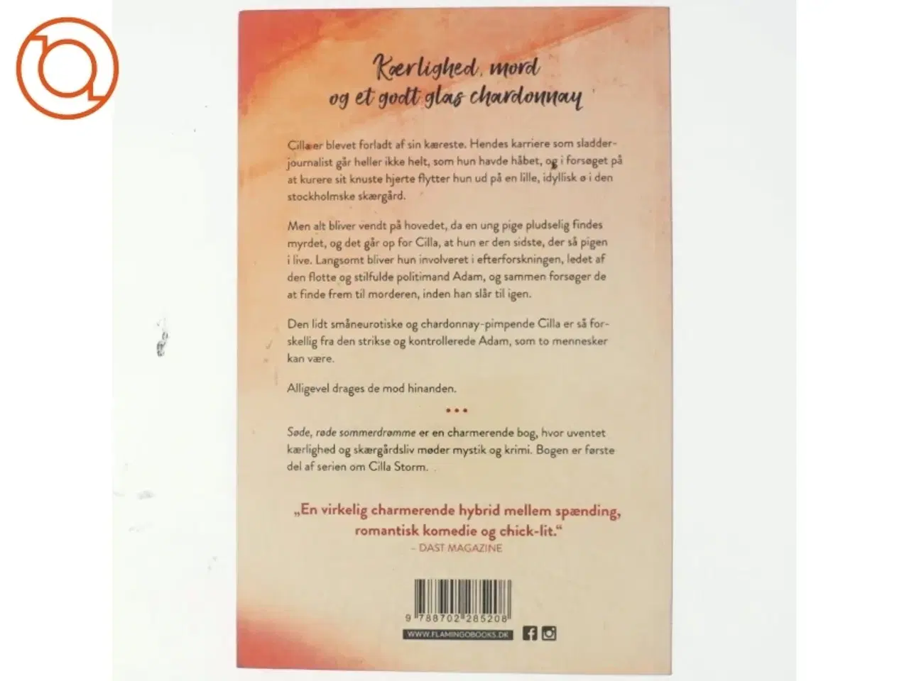 Billede 3 - Søde, røde sommerdrømme af Christoffer Holst (f. 1990) (Bog)