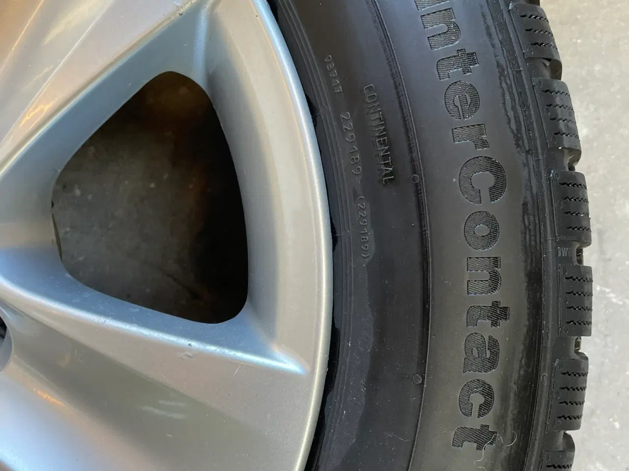 Billede 11 - 17" original BMW Serie 5 alufælge +vinterdæk Conti