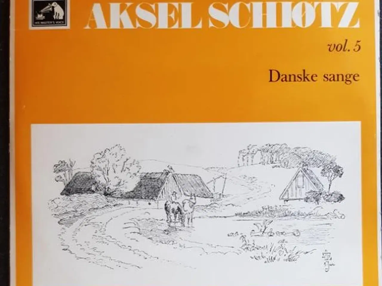 Billede 2 - Aksel Schiøtz: Danske Sange vol 5 - vinyl LP