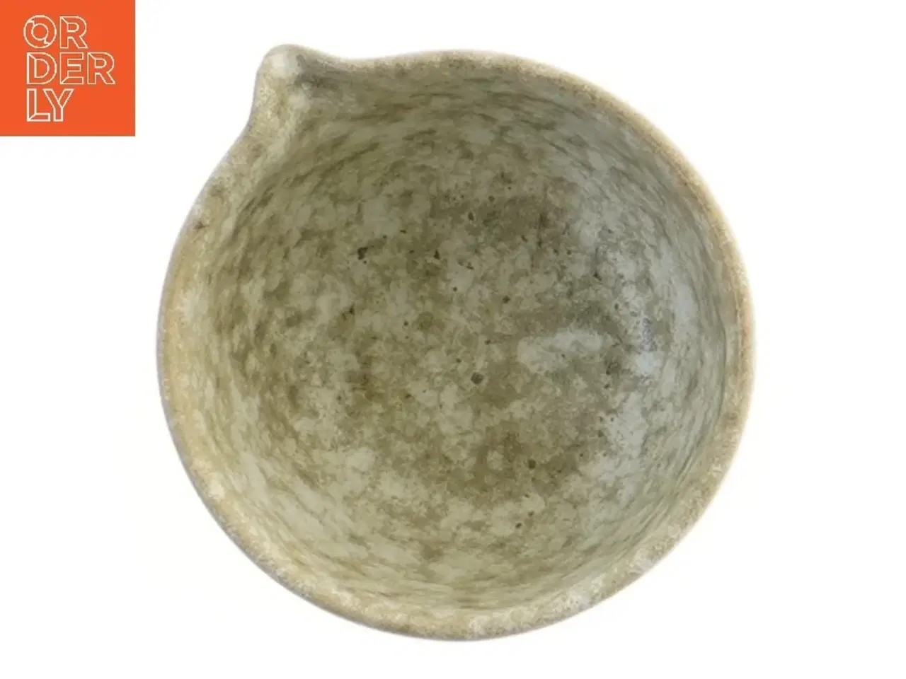 Billede 3 - Keramisk skål med hældetud (str. Ø 11 cm)