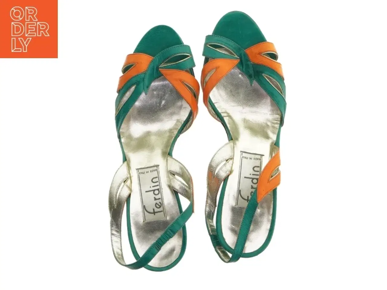 Billede 5 - Hæl Sandaler fra Ferdin (str. 38 )