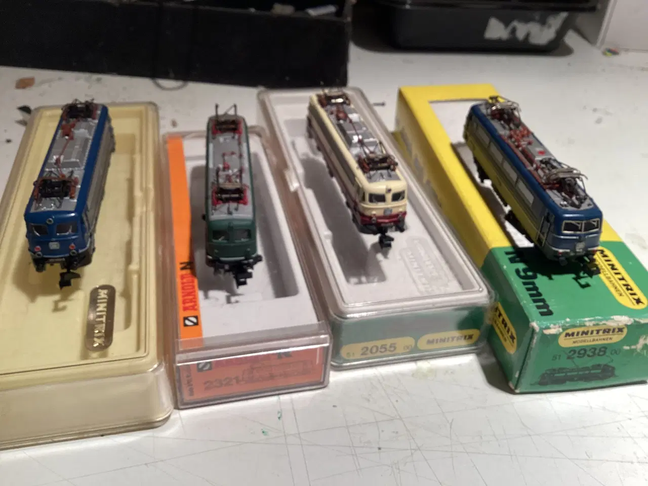 Billede 4 - 4 stk modeltog analog