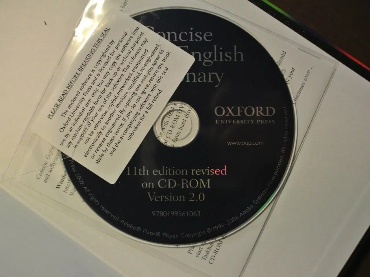 Billede 2 - concise oxford english bictionary + cd, edited by 