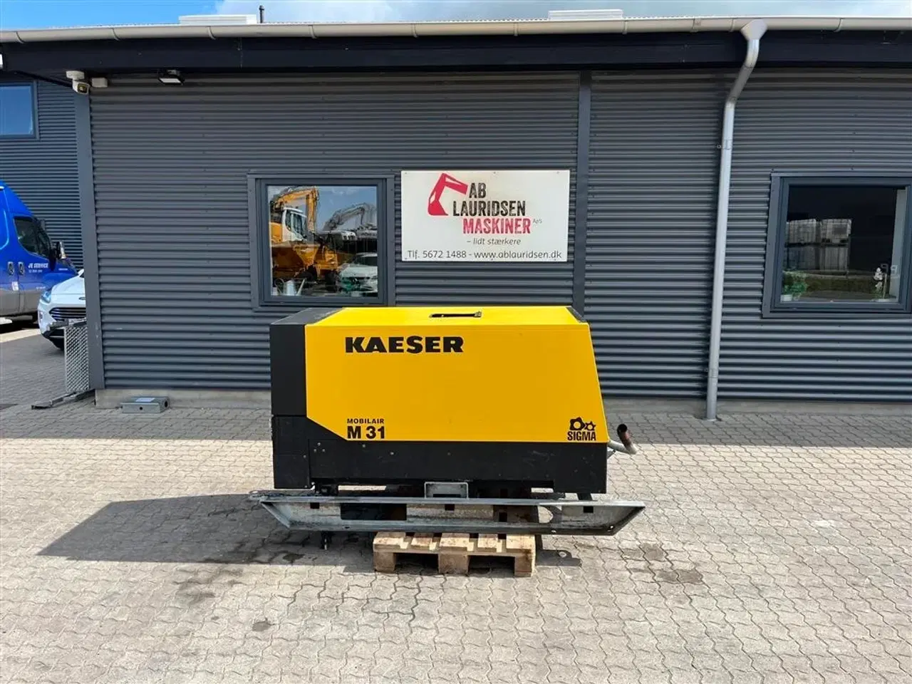 Billede 1 - Kaeser M 31 Mobil kompressor på ski