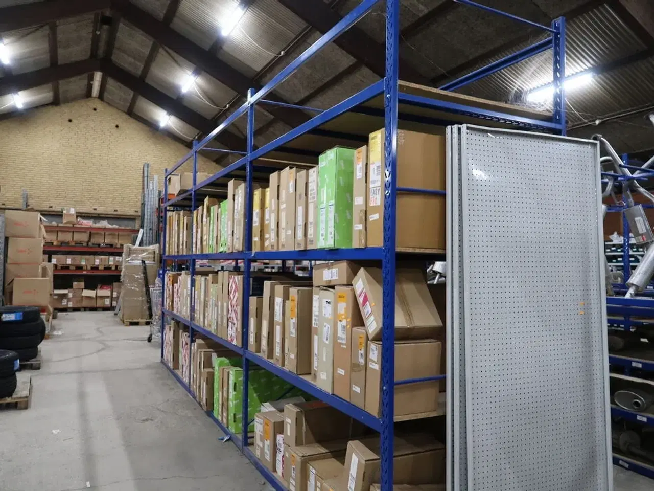 Billede 2 - 3 fag lagerreol uden indhold