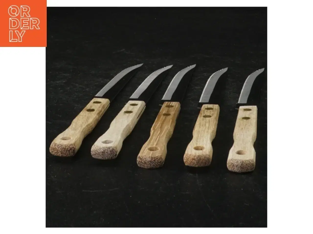 Billede 2 - Steakknive med træhåndtag