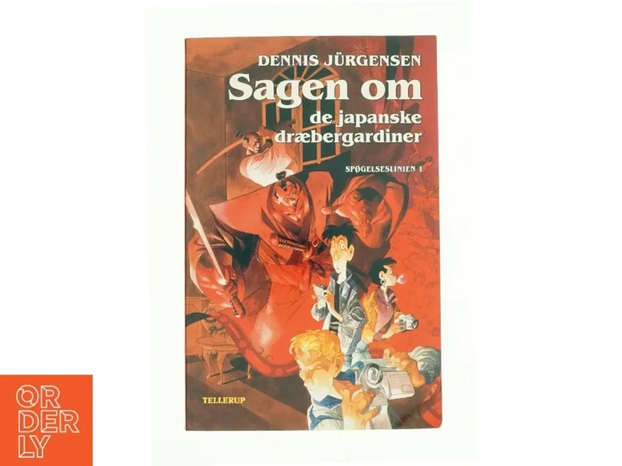 Billede 1 - Sagen om de japanske dræbergardiner af Dennis Jürgensen (Bog)