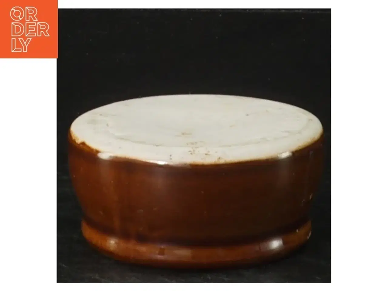 Billede 2 - Keramisk holder til fx fyrfadslys (str. Ø 8 cm)