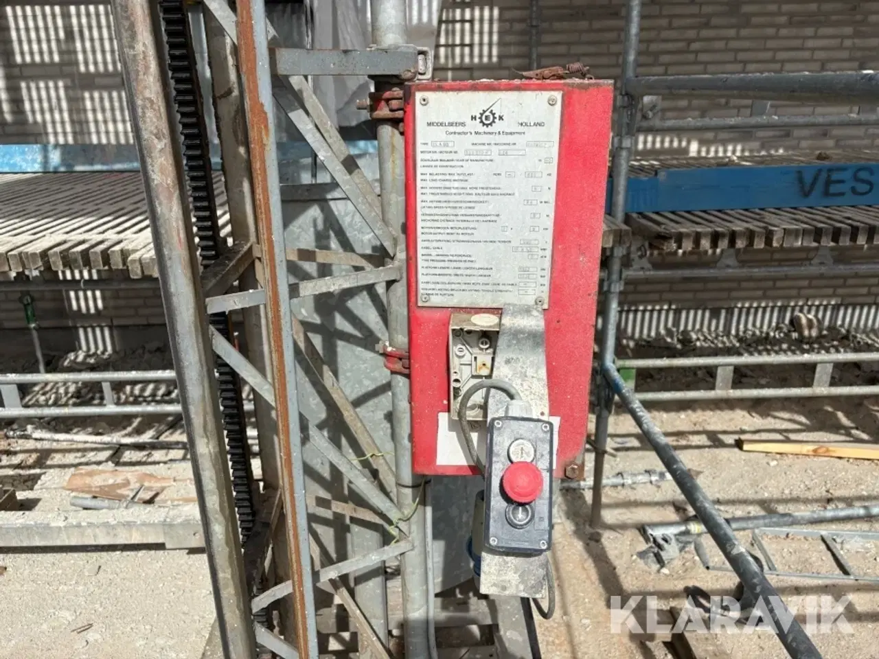 Billede 9 - Materiale hejs HEK B 400