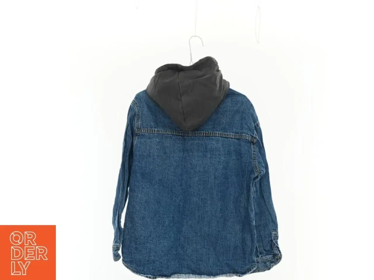 Billede 2 - Hættetrøje med denim fra Zara (str. 134 cm)