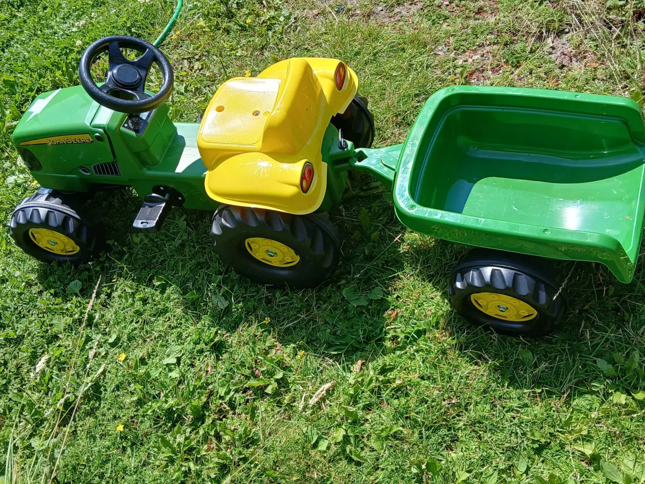 Billede 2 - Traktor med vogn 