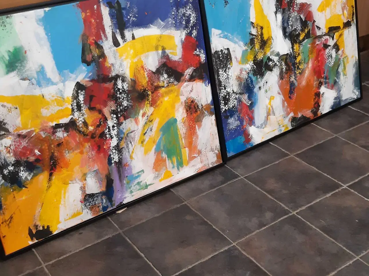 Billede 7 - Akryl malerier, evt bud