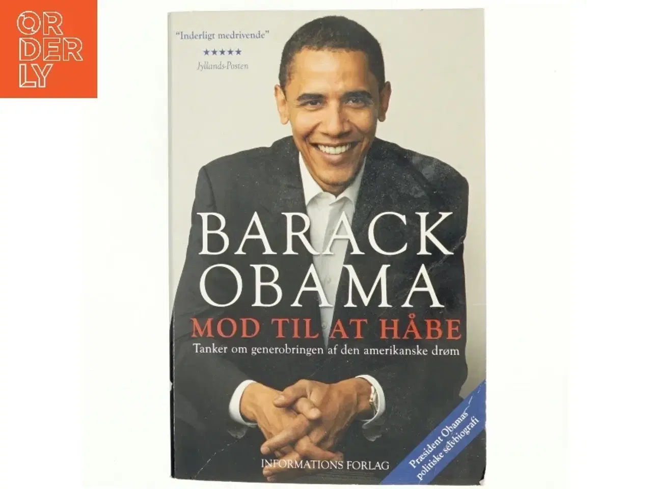 Billede 1 - Mod til at håbe : tanker om generobringen af den amerikanske drøm af Barack Obama (Bog)