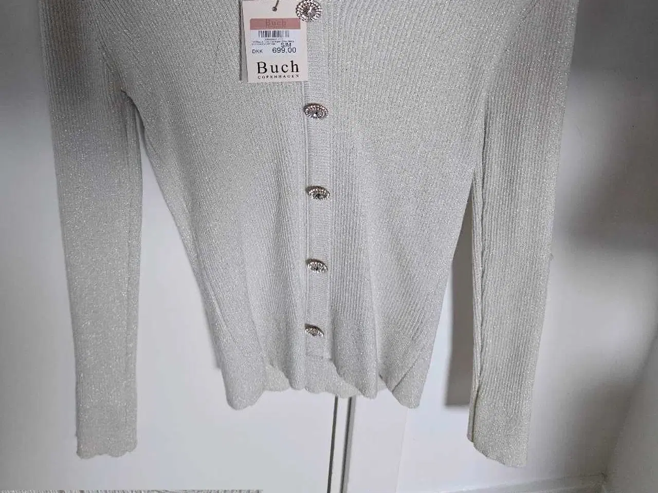 Billede 1 - Buch Copenhagen creme cardigan, størrelse S/M