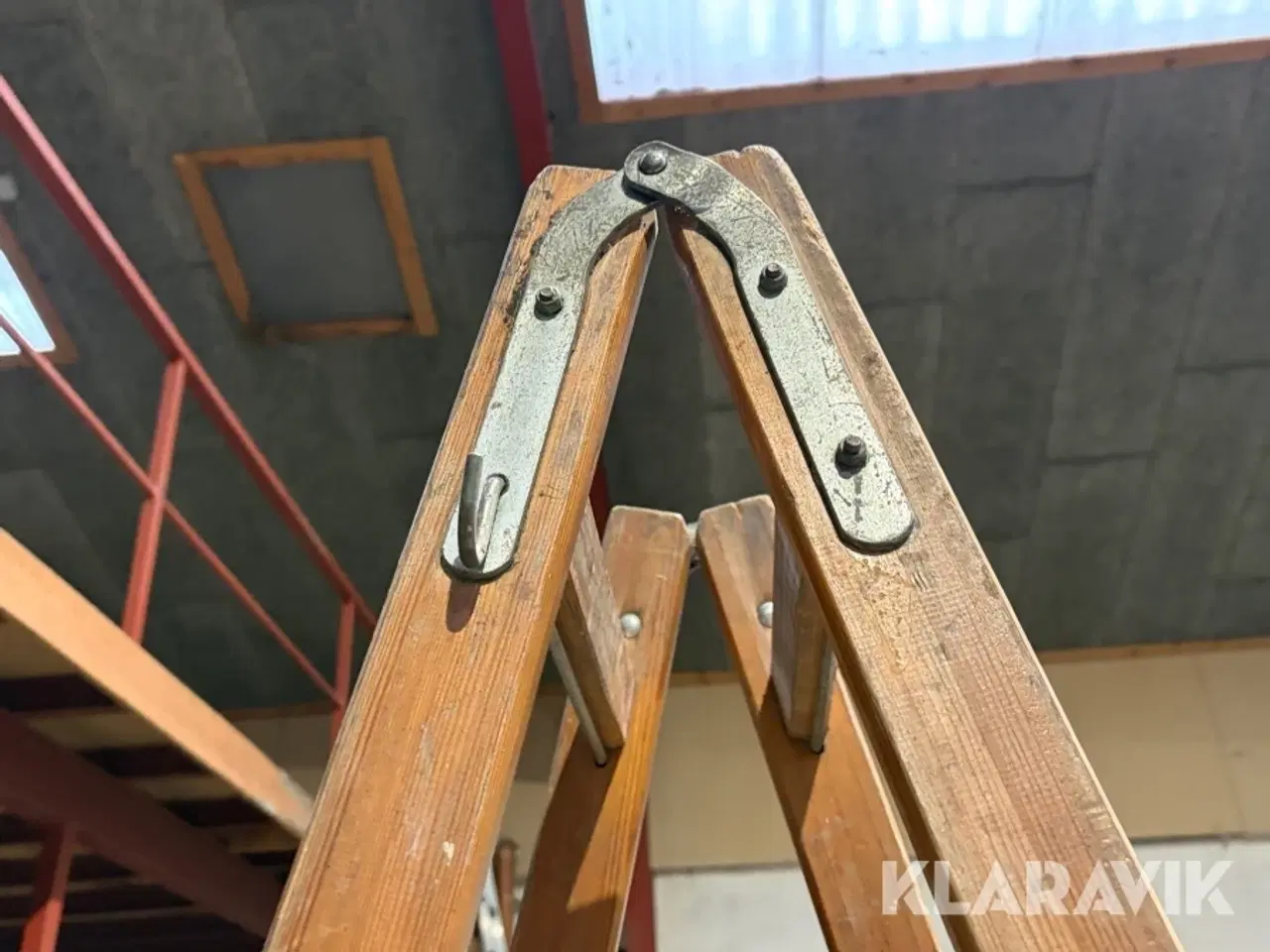 Billede 9 - Stiger + lagervogn 6 enheder