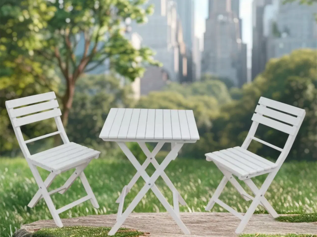 Billede 3 - Cafesæt træ