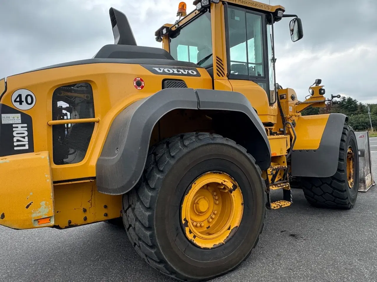 Billede 10 - Volvo L 120 H MED SKOVL OG TVILLINGEHJUL!