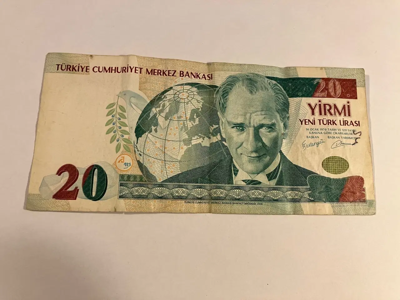 Billede 1 - 20 New Lira - Turkey