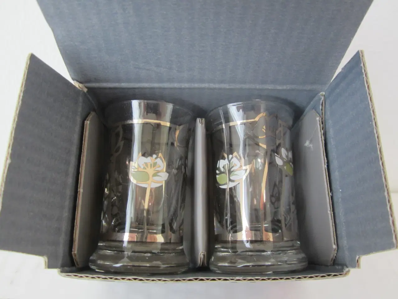 Billede 2 - 2009 Holmegaard jule dramglas.  2 sæt.