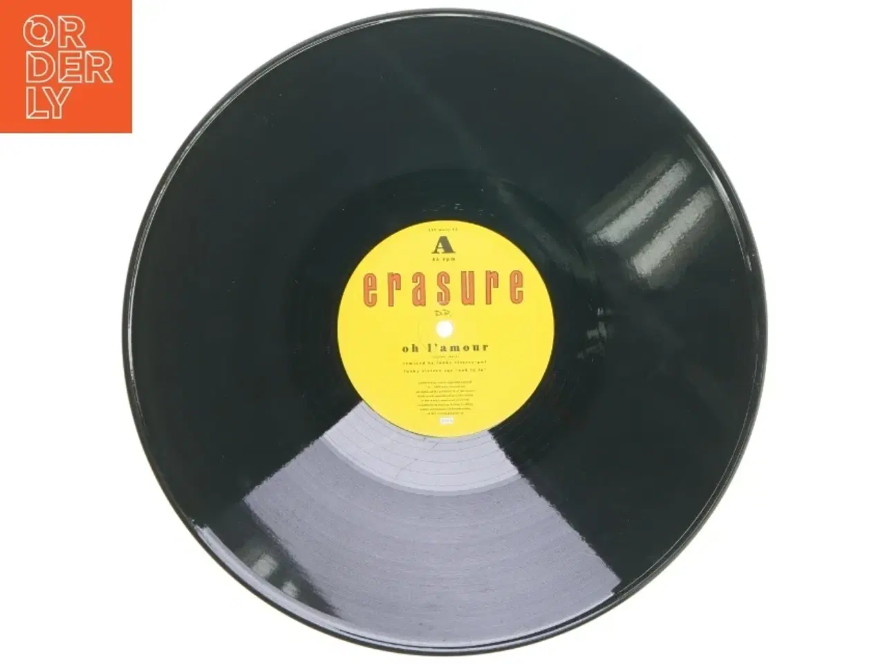 Billede 3 - Erasure, Oh L&#39;Amour LP fra Erasure