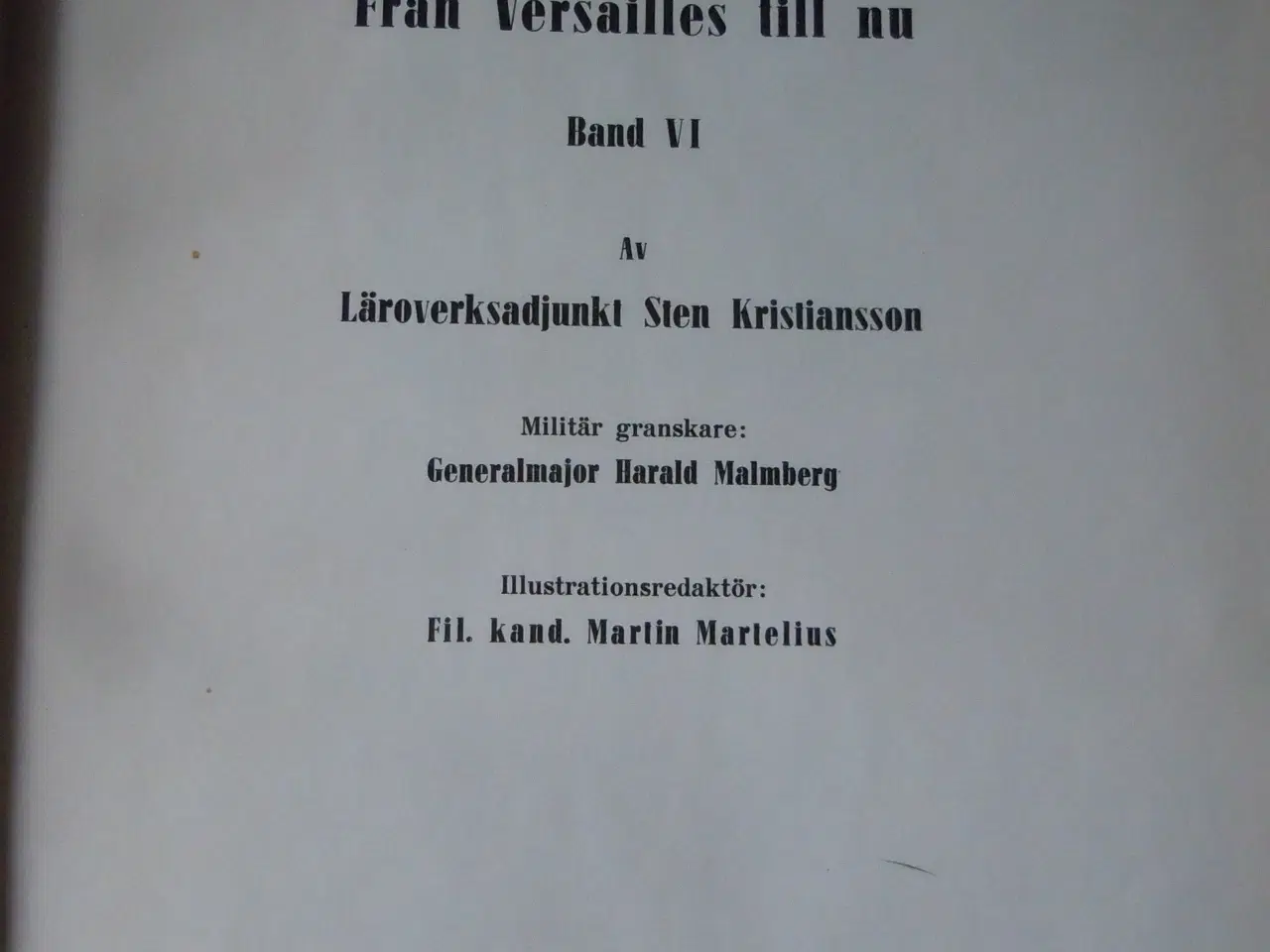 Billede 1 -  Værldskriget i bild, 7 bind mm. 