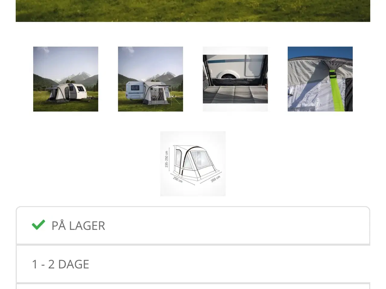 Billede 4 - Fortelt Reimo Air 260