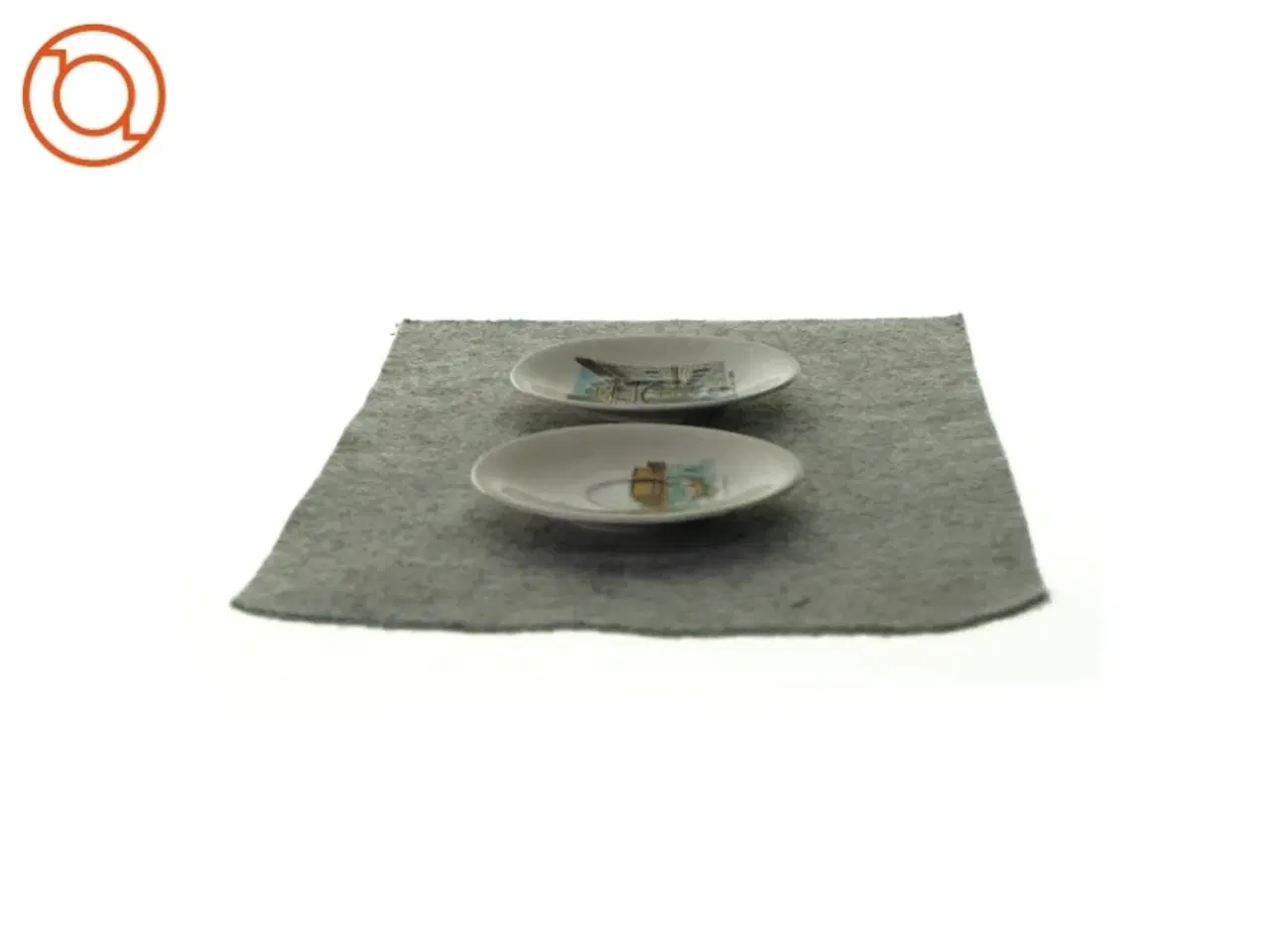 Billede 3 - Tallerkener (2 stk.) fra Ukendt (str. Ø:13cm)