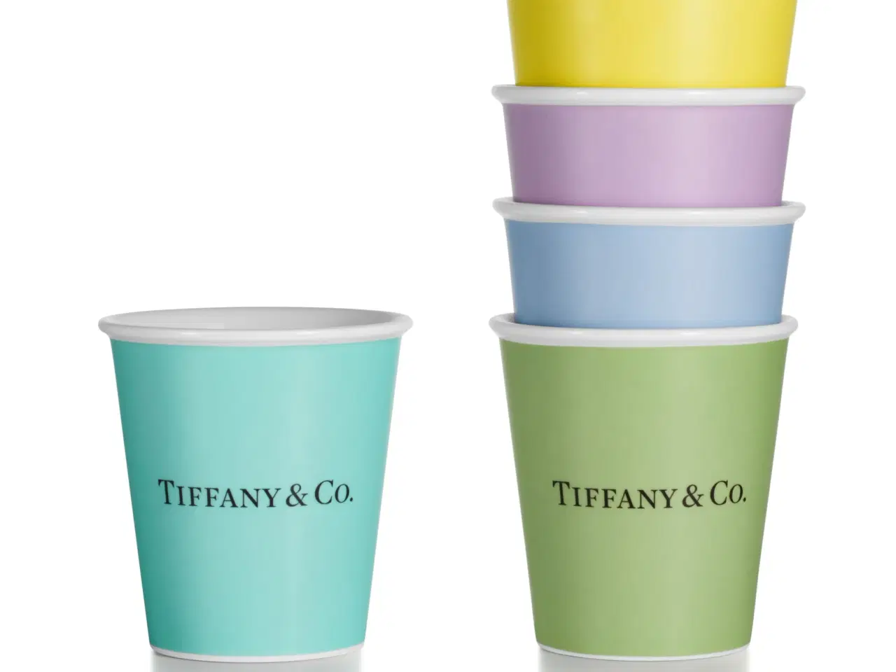 Billede 3 - Tiffany & Co Kaffekopper i benporcelæn