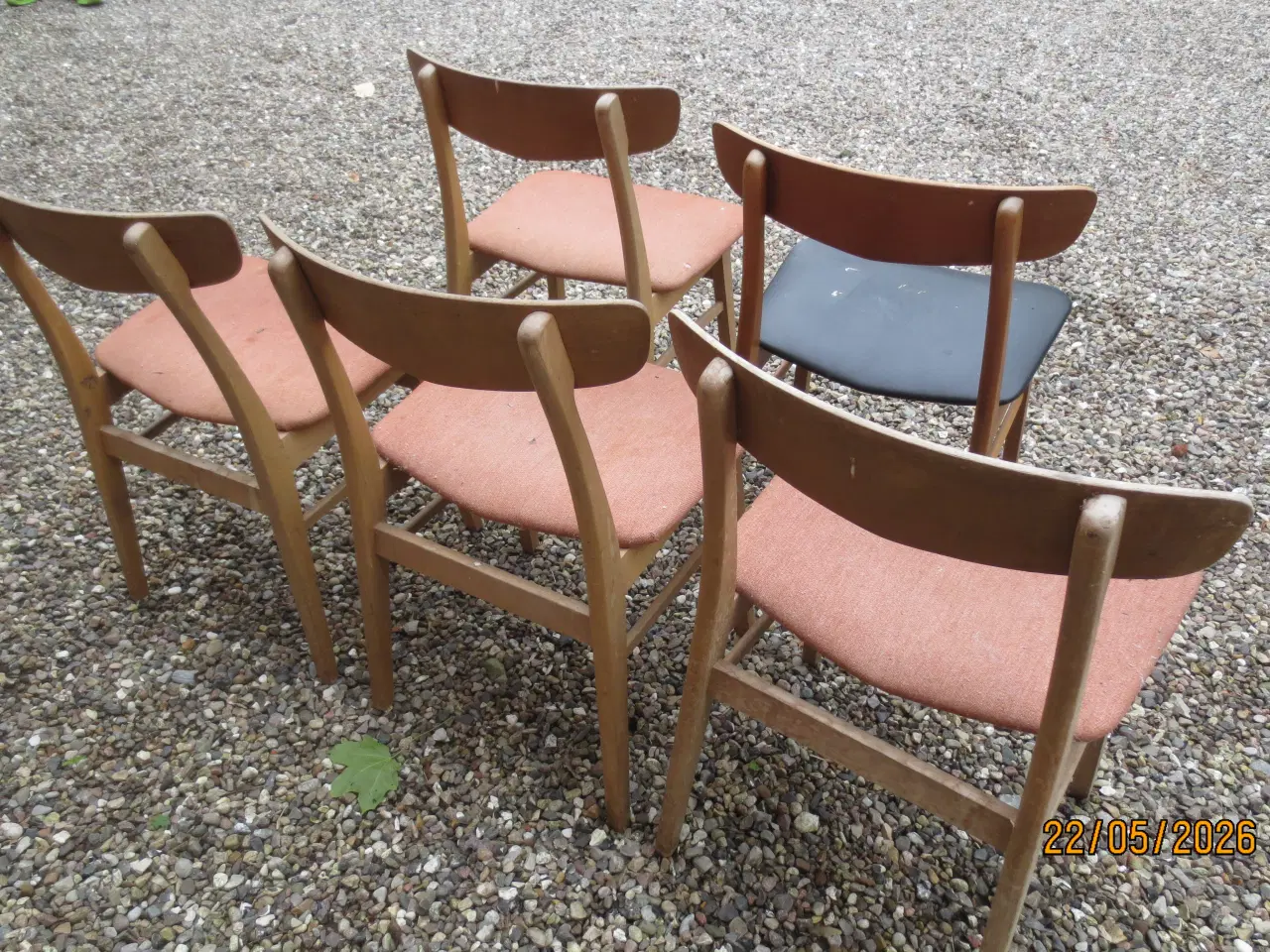 Billede 4 - 5 stk Teak Spisestole Findahl