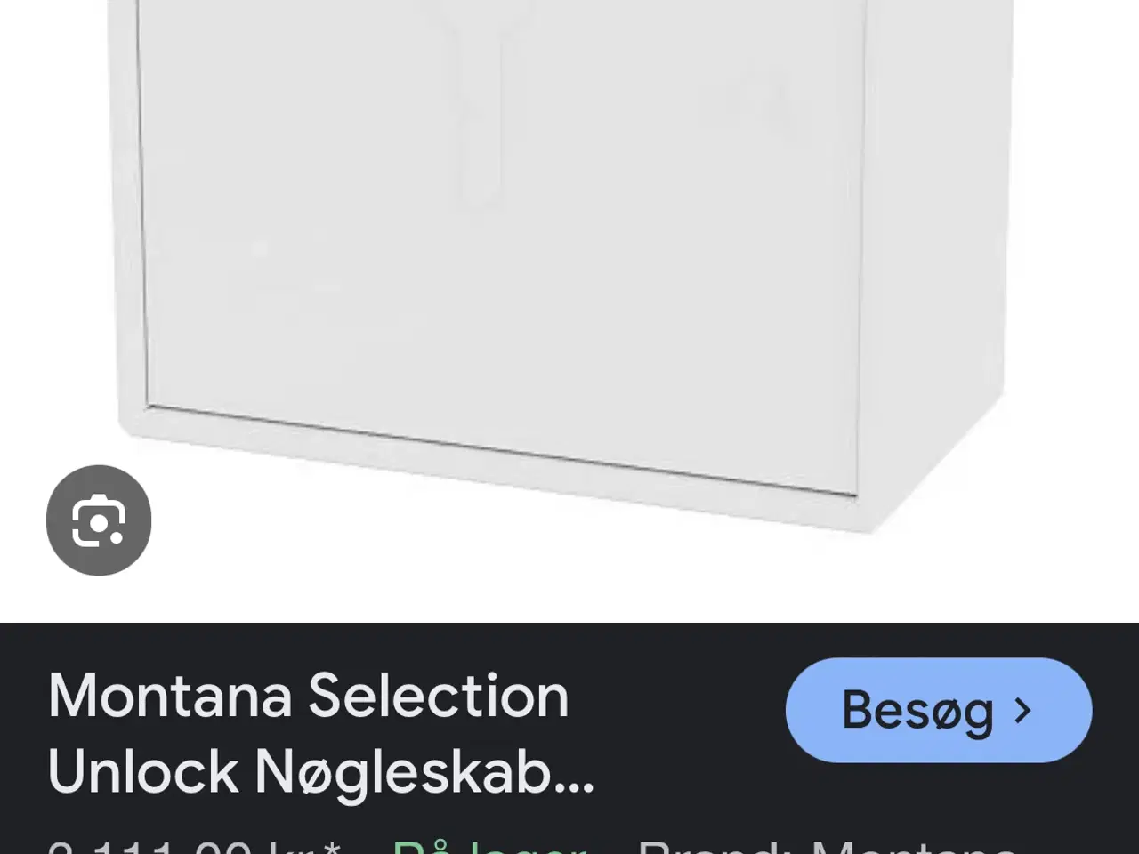 Billede 1 - Montana nøgleskab - nyt