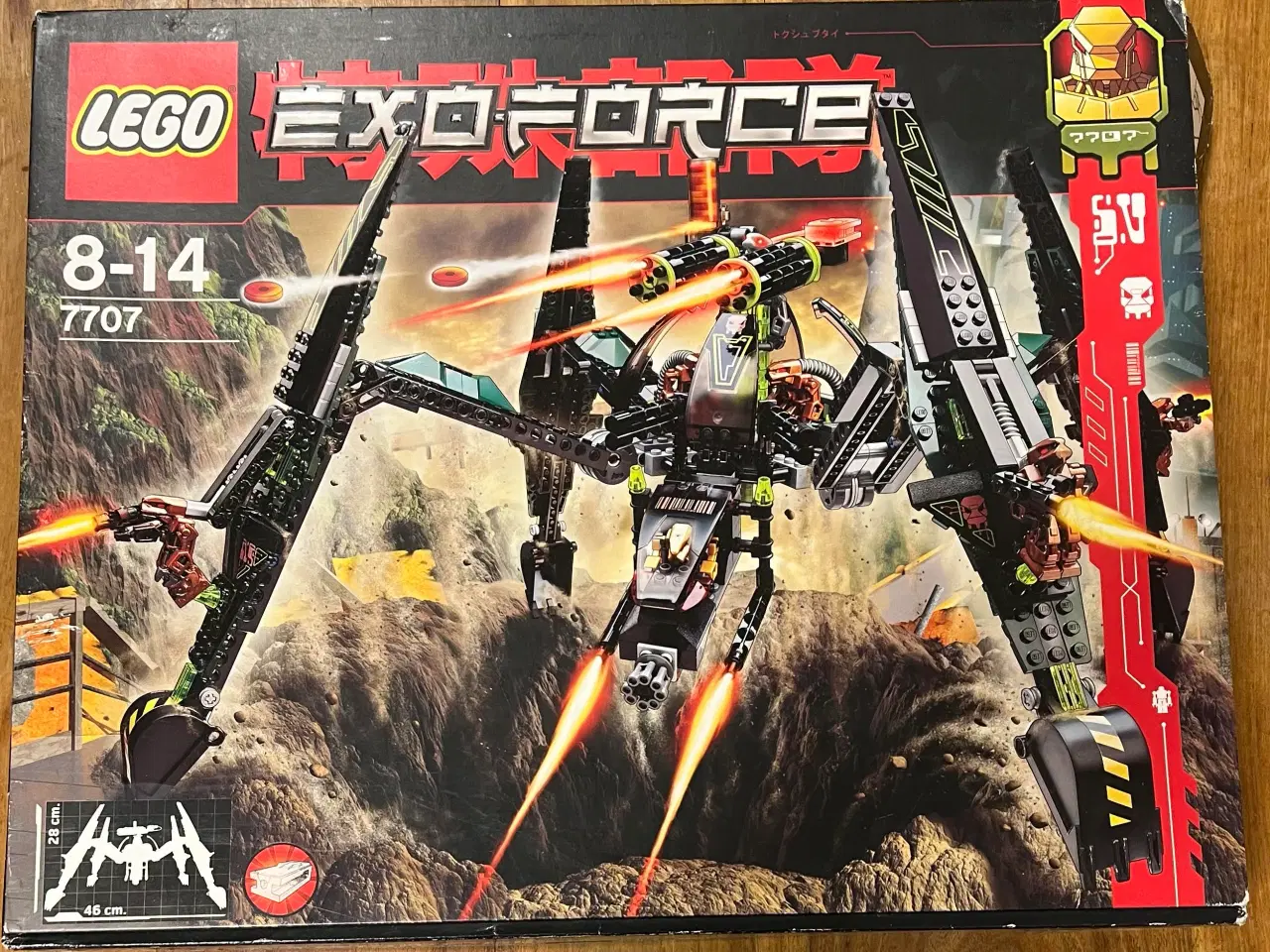 Billede 1 - Lego - ca. 40 kg + togskinner +Lego Exoforce 7707 