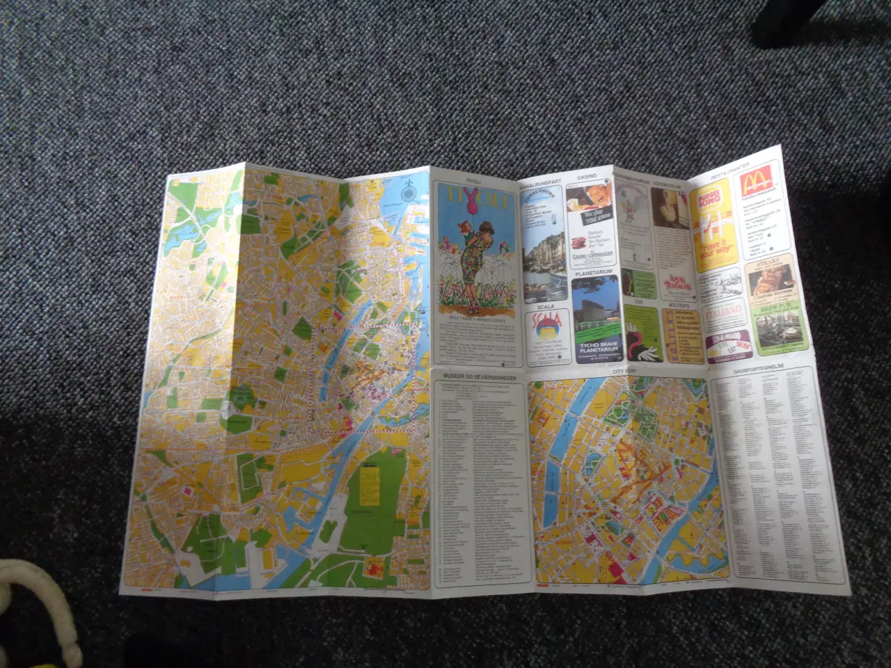 Billede 2 - Kort over København 