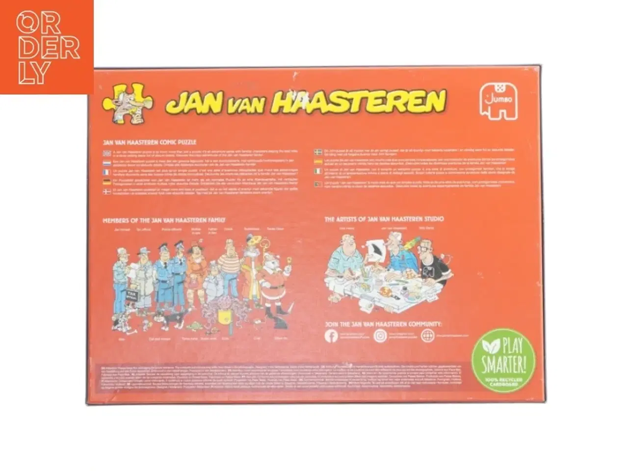 Billede 3 - Jan van Haasteren puslespil 1000 brikker (str. 1000 brikker)