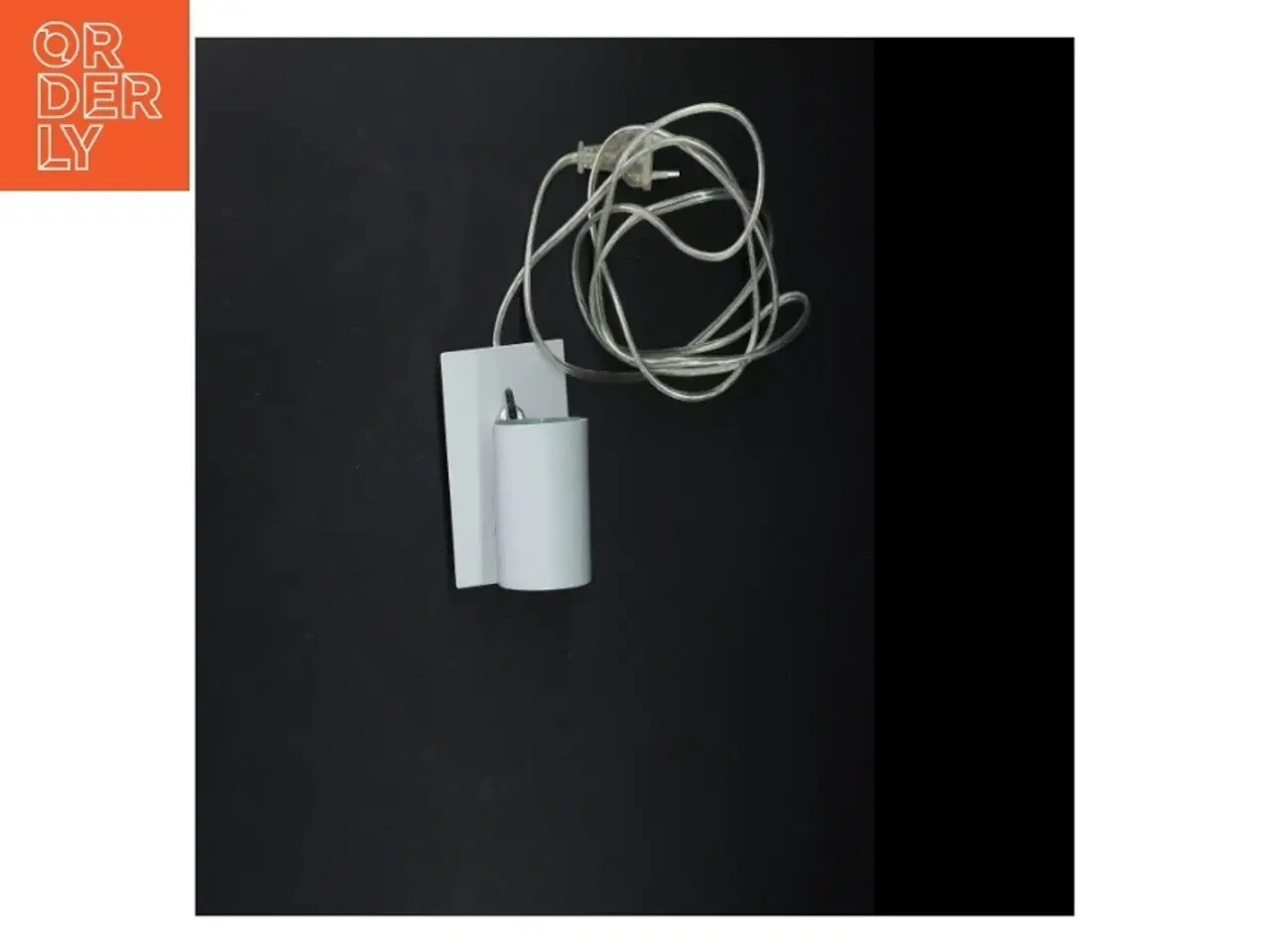 Billede 5 - Spotlampe med ledning fra Mark Sljd (str. 12x11x8 cm)