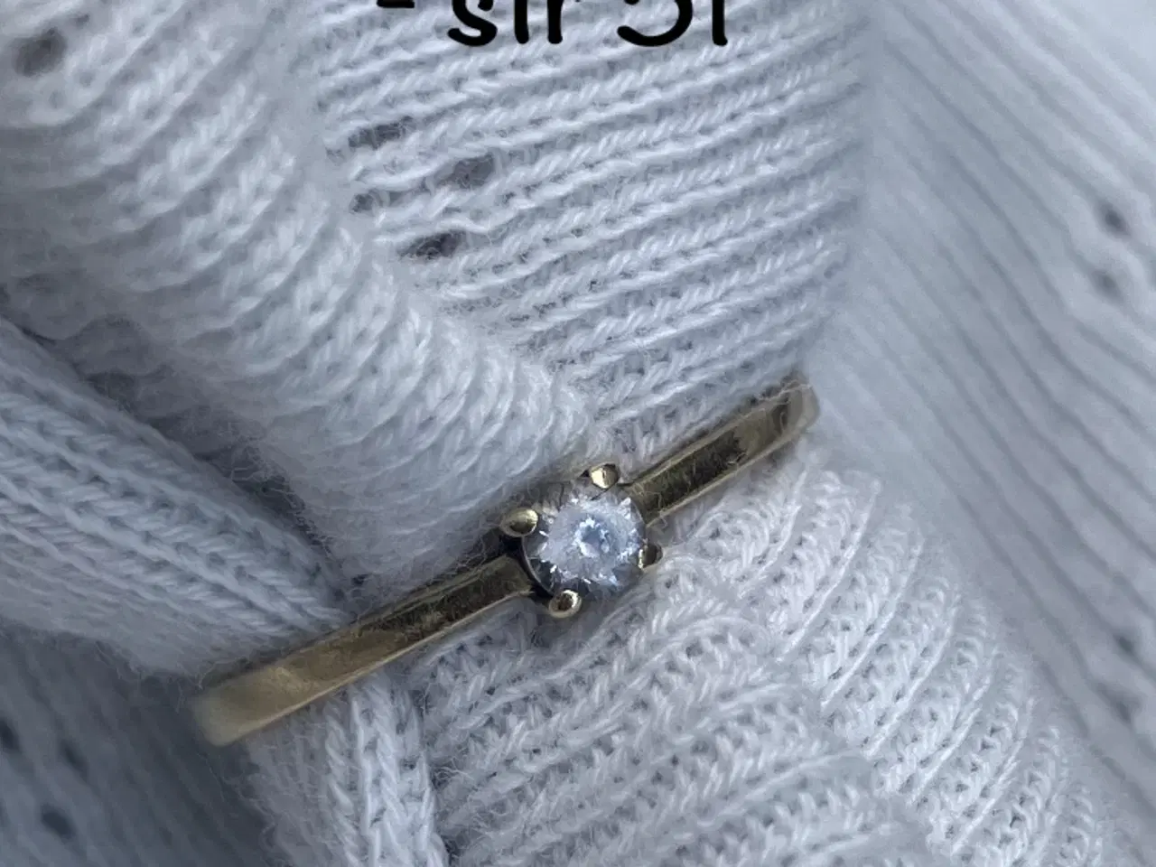 Billede 1 - 8 karat guldring 