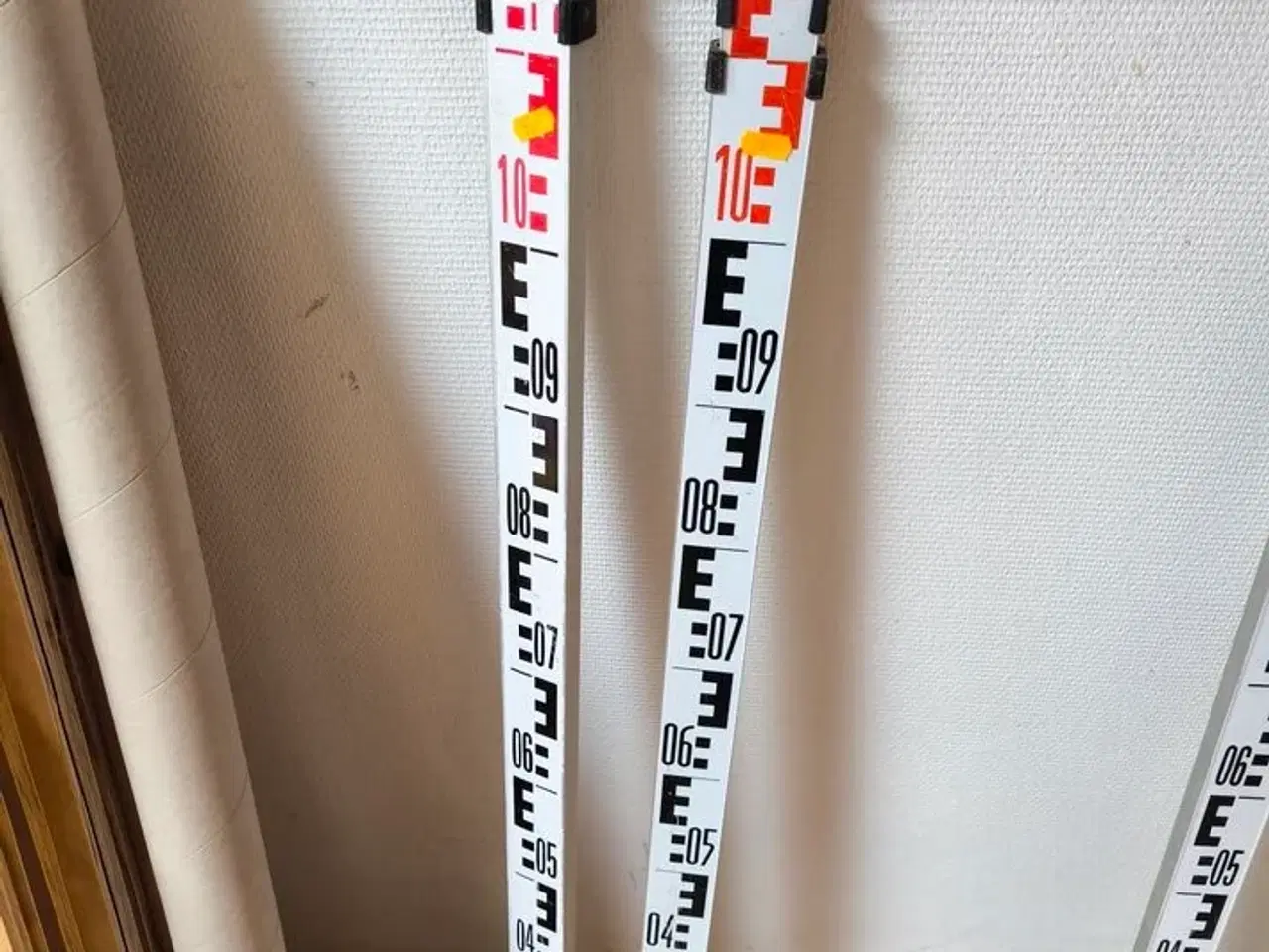 Billede 1 - 2 stk. teleskop stadier/målepinde