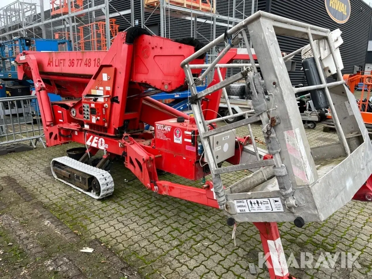 Billede 2 - Bæltelift Teupen LEO23GT Til Reservedele.