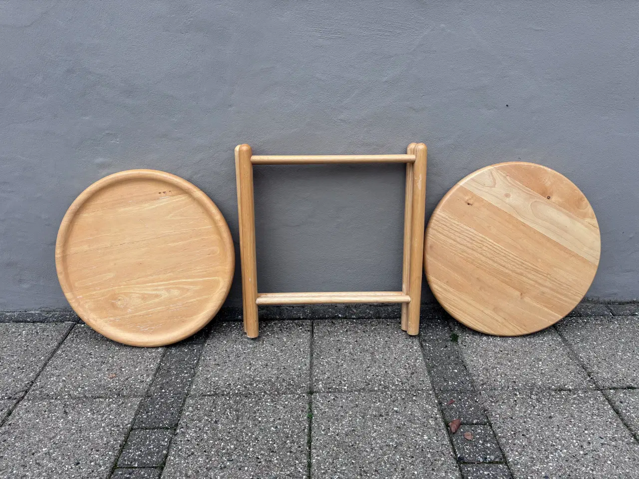 Billede 4 - Bakkebord i bøg fra 1970’erne