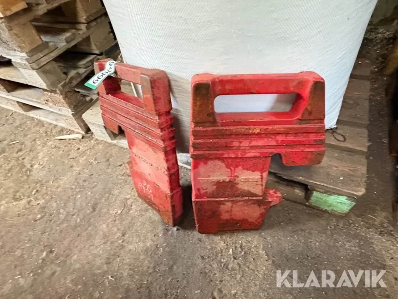 Billede 2 - Frontvægt klodser Volvo BM 2 styk