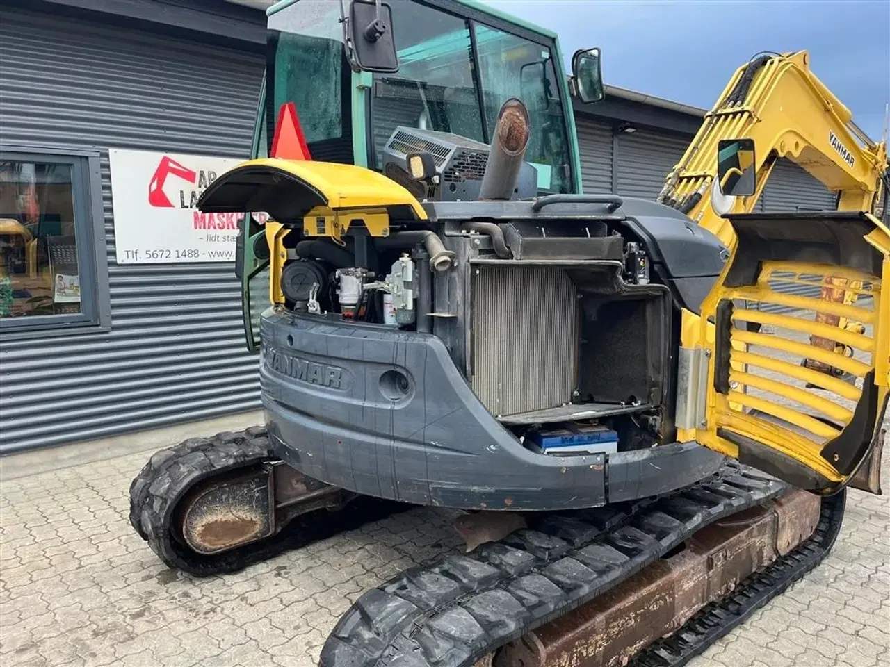 Billede 14 - Yanmar ViO80 hydraulisk hurtig skifte