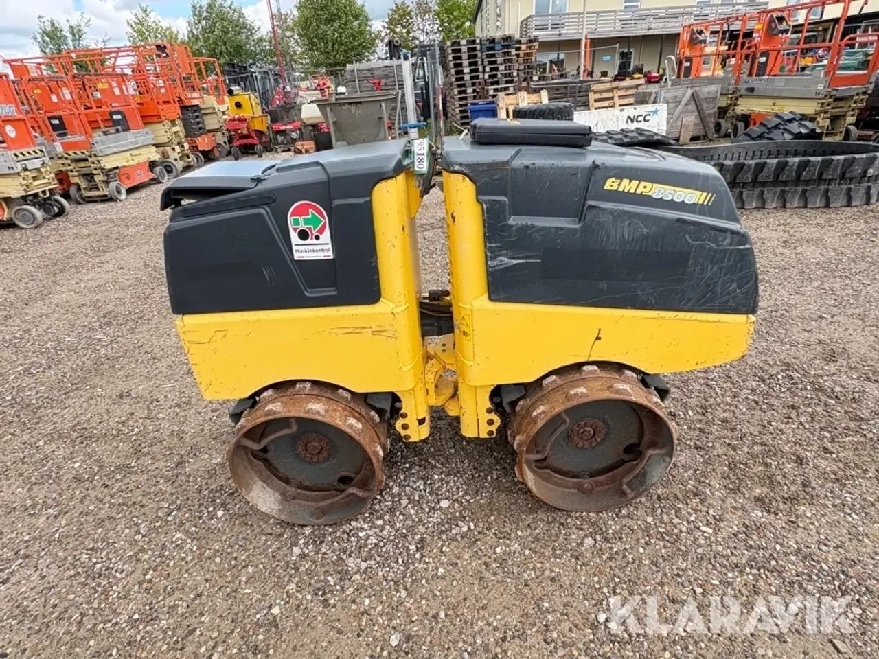 Billede 7 - Råjordskompaktor Bomag BMP 8500