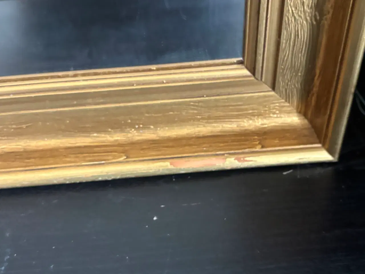 Billede 6 - klassisk spejl med guldramme