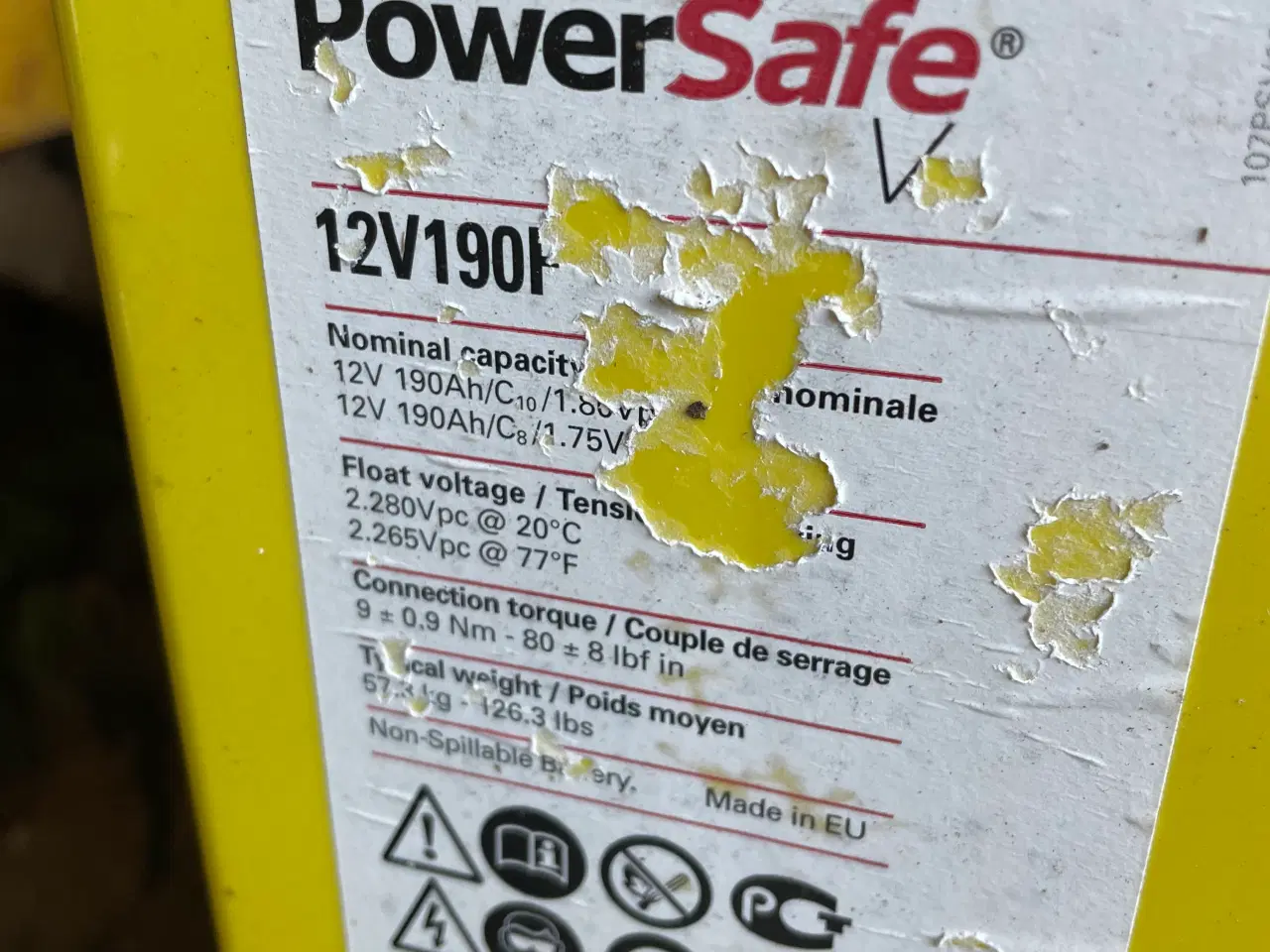 Billede 4 - 12v 190Ah batteri til båd camping elle power bank 