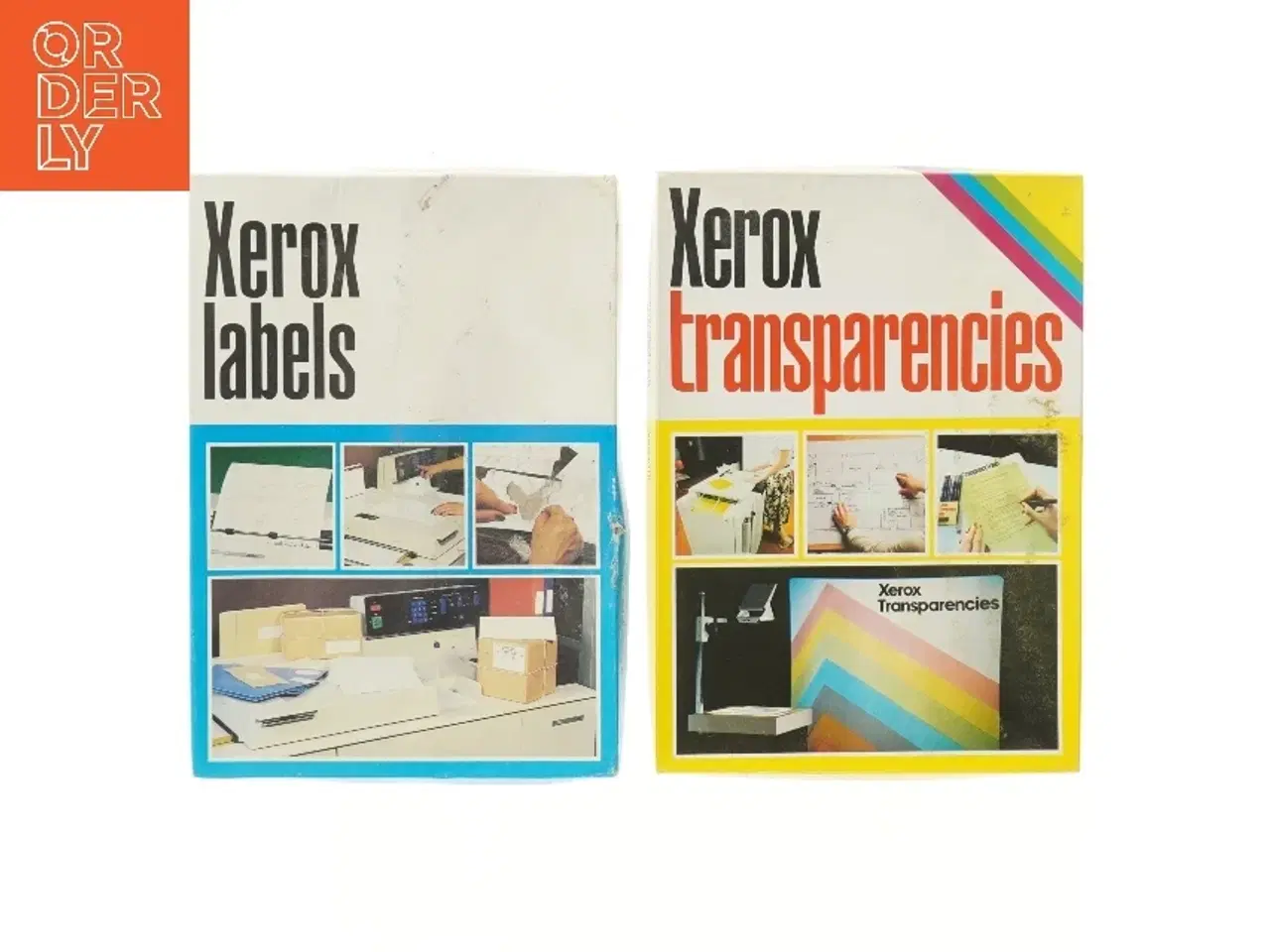 Billede 1 - Xerox etiket og transparenter fra Xerox (str. A4 cm)