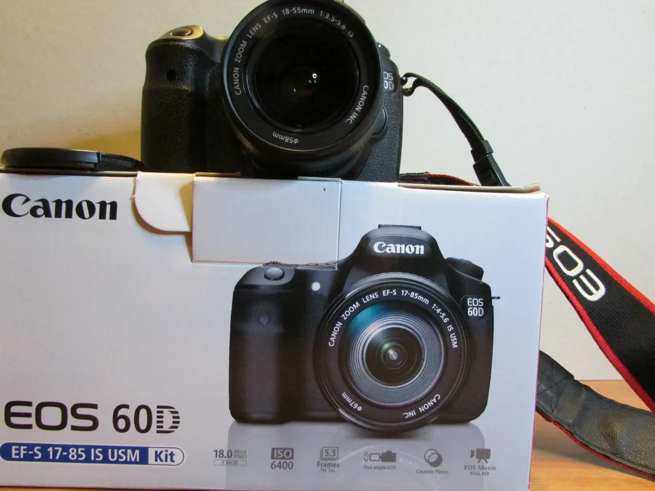 Billede 3 - Canon EOS 60D med objektiv EF-S 18-55mm