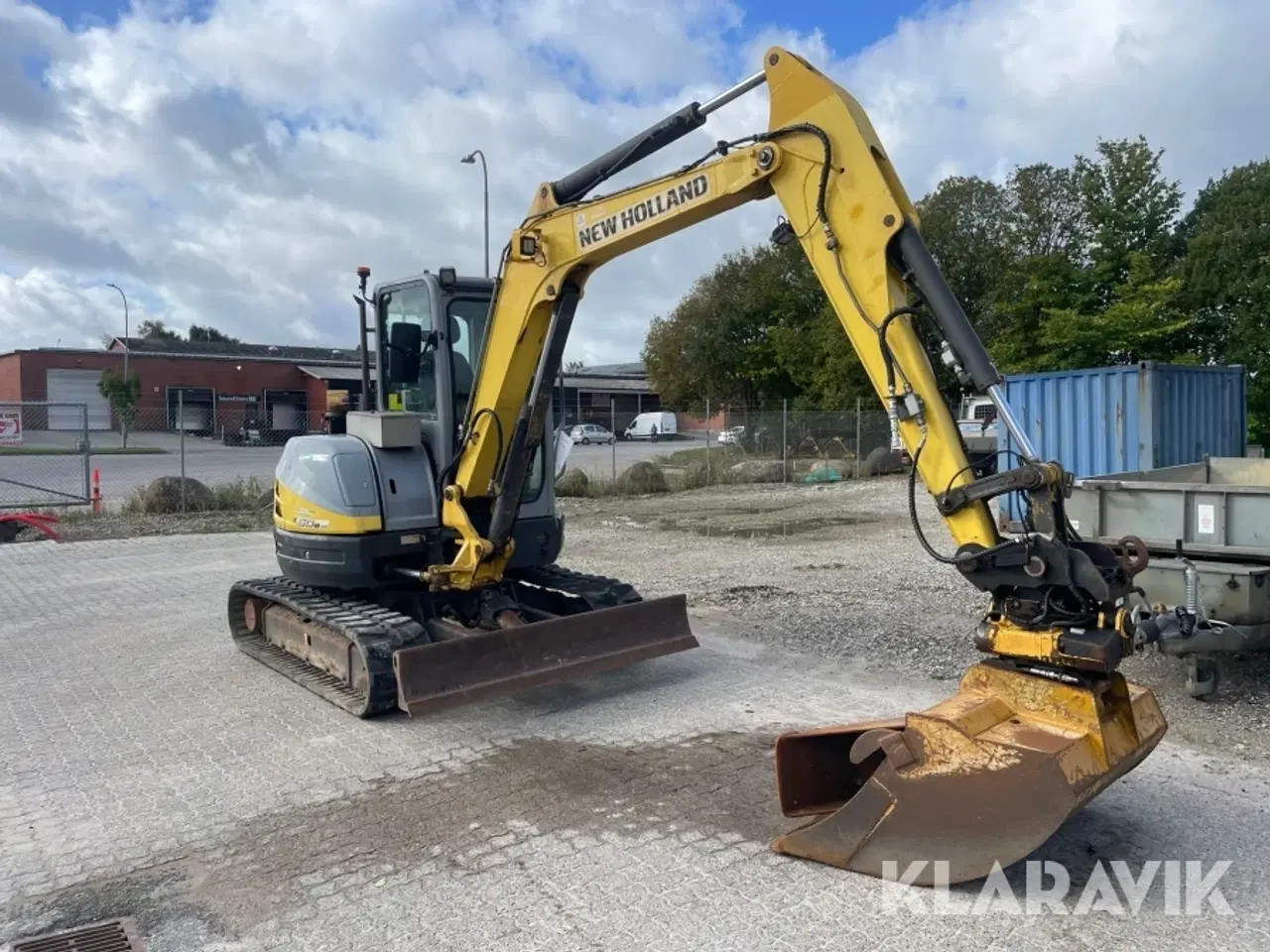 Billede 3 - Gravemaskine Newholland E50B SR med rotortilt
